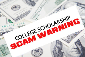 College Scholarship Scam Warning